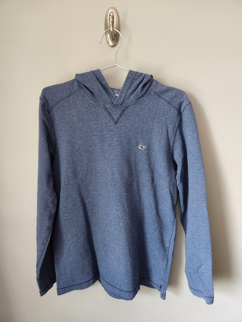 Vineyard Vines Performance Sweater Hoodie Blue Men's Size Small